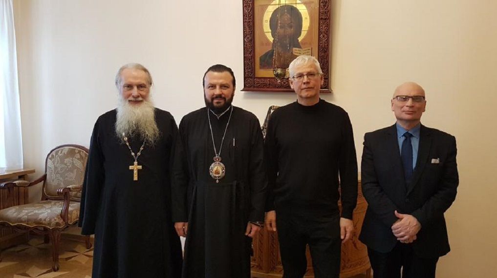 Встреча представителей РБО с архиепископом Леонидом Встреча представителей РБО с архиепископом Леонидом