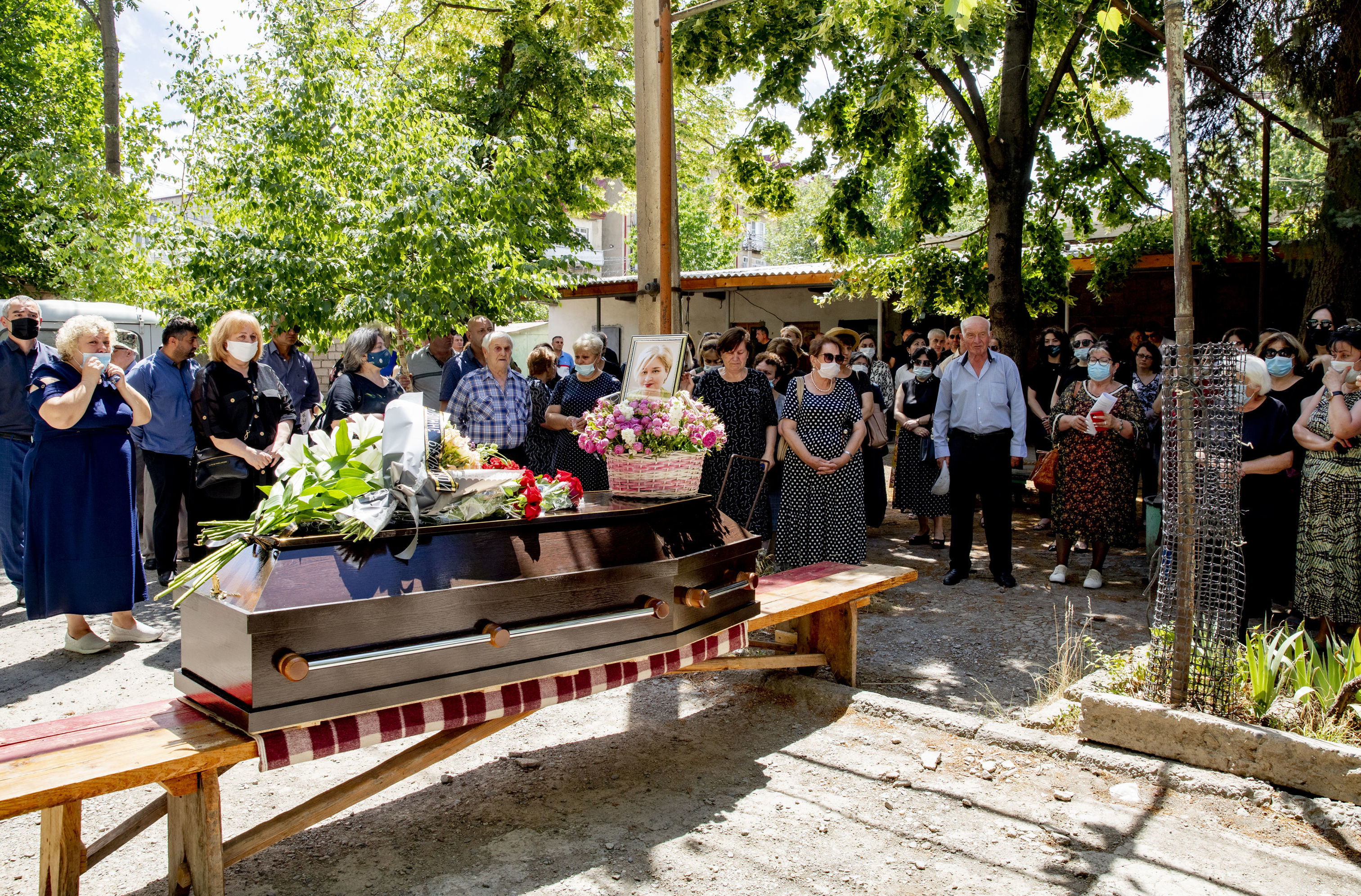 Похороны Дины Алборовой Похороны Дины Алборовой