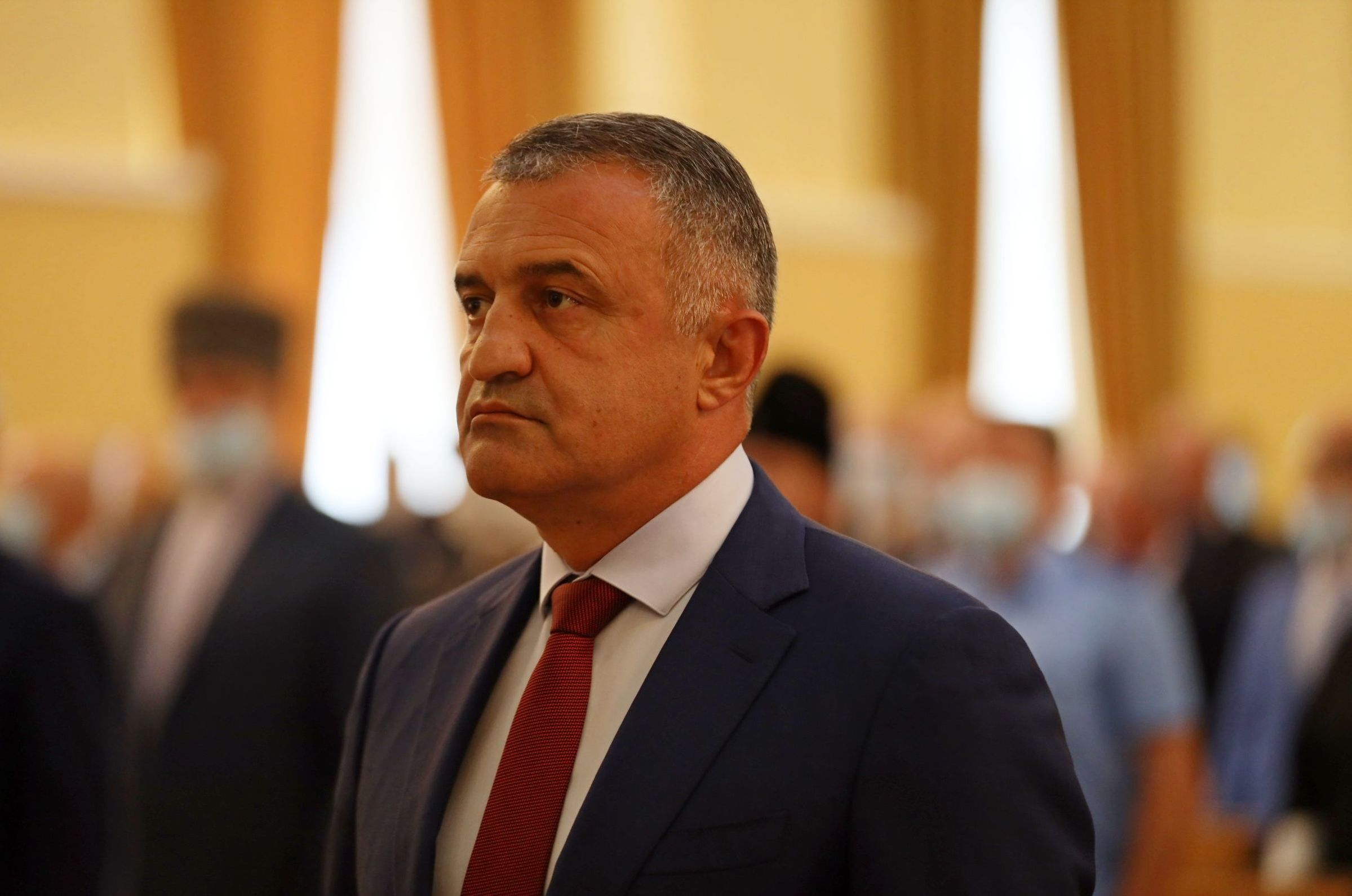 Президент Южной Осетии Анатолий Бибилов на церемонии вступления в должность главы Северной Осетии Сергея Меняйло Президент Южной Осетии Анатолий Бибилов на церемонии вступления в должность главы Северной Осетии Сергея Меняйло