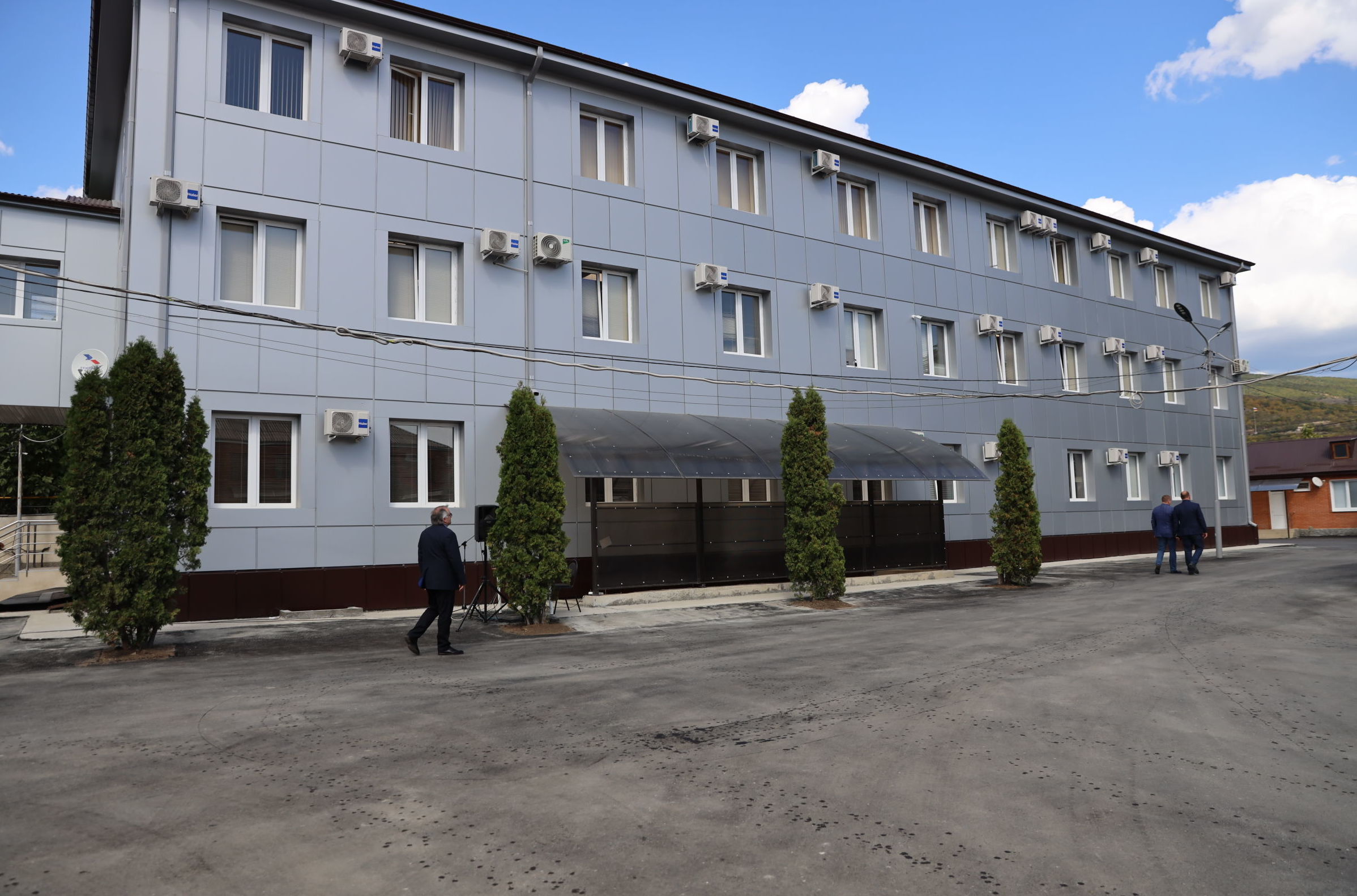 Открытие нового здания КГБ Открытие нового здания КГБ