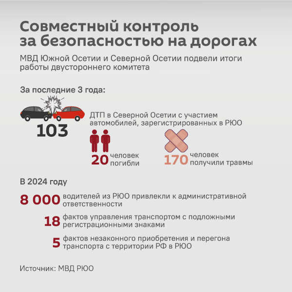 Совместный контроль за безопасностью на дорогах - Sputnik Южная Осетия