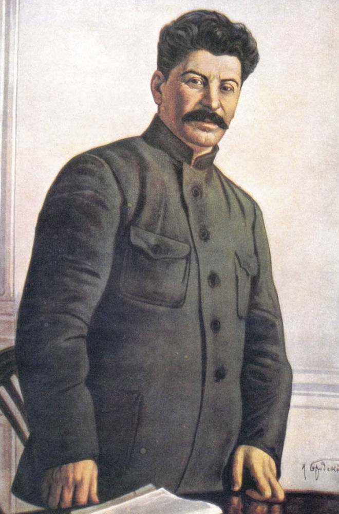 Иосиф сталин картина