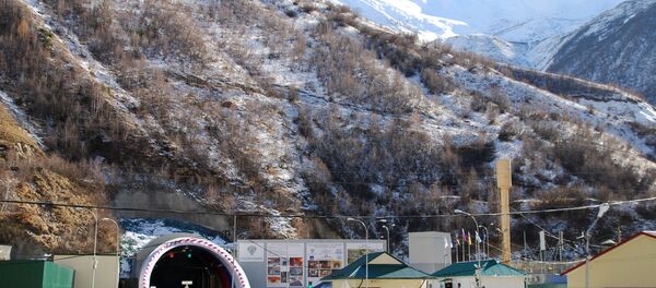 Открытие Рокского тоннеля Открытие Рокского тоннеля - Sputnik Южная Осетия