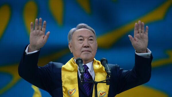 Нурсултан Назарбаев на президентских выборах в Казахстане - Sputnik Южная Осетия