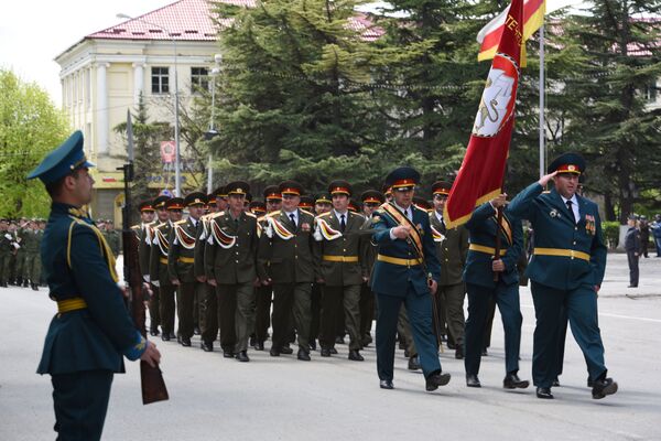 Репетиция военного парада, архивное фото. - Sputnik Южная Осетия
