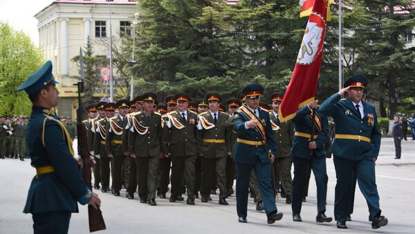 Генеральная репетиция Парада Победы прошла в Цхинвале - Sputnik Южная Осетия