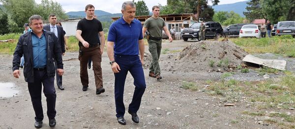 Инспекционная поездка главы государства в Дзауский район Инспекционная поездка главы государства в Дзауский район - Sputnik Южная Осетия