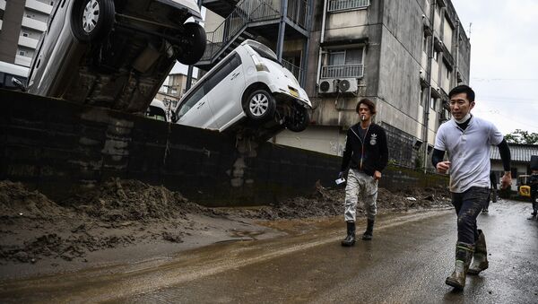 Наводнение в Японии - Sputnik Южная Осетия