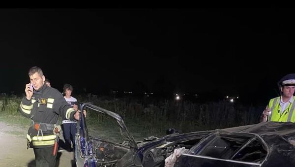 Смертельная авария в селении Гизель (Пригородный район, РСО-А) - Sputnik Южная Осетия