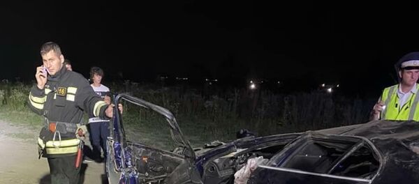 Смертельная авария в селении Гизель (Пригородный район, РСО-А) - Sputnik Южная Осетия