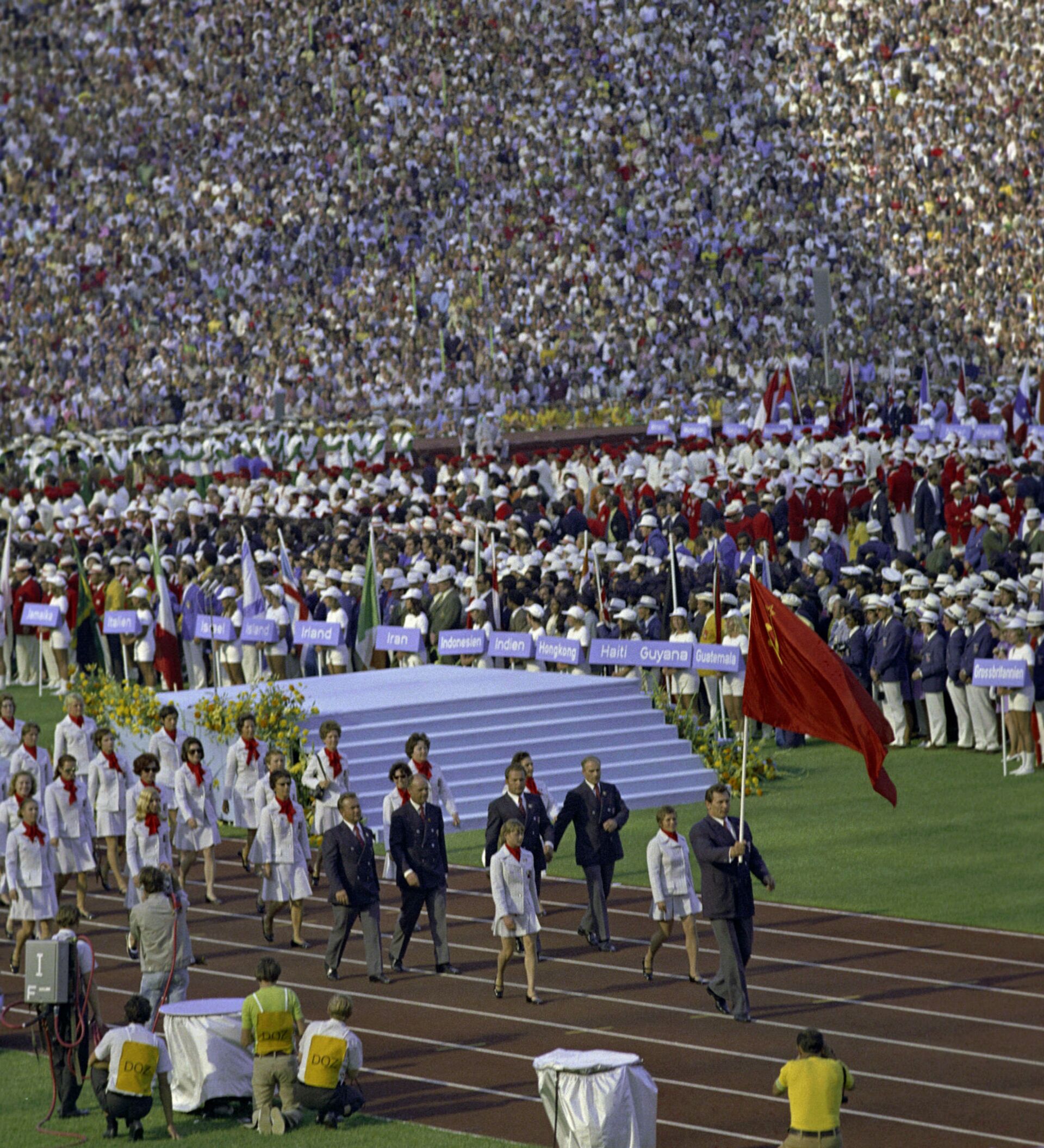 Открытие Олимпийских игр в Москве 1980