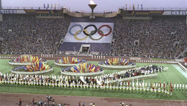 Торжественная церемония закрытия Игр XXII Олимпиады - Sputnik Южная Осетия