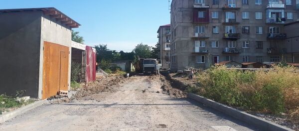 Благоустройство дворовых территорий на улице Гафеза Благоустройство дворовых территорий на улице Гафеза - Sputnik Южная Осетия