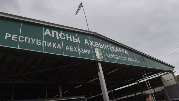 Государственная граница Абхазии и России - Sputnik Южная Осетия