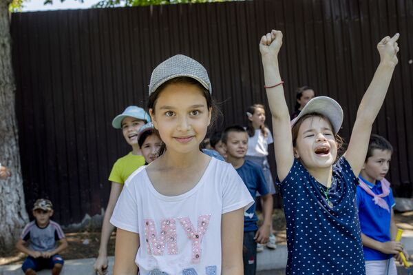Детский лагерь на базе школы-интерната - Sputnik Южная Осетия