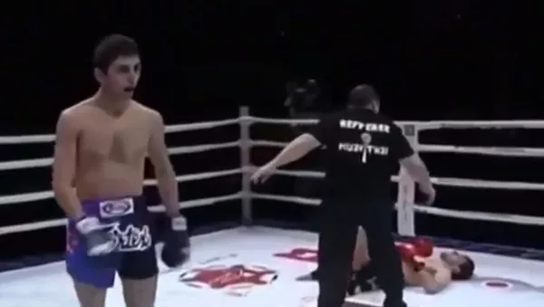 Алан Саламов успешно дебютировал в ММА