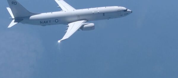 Посейдон на прицеле: российский истребитель перехватил самолёт-разведчик США Посейдон на прицеле: российский истребитель перехватил самолёт-разведчик США - Sputnik Южная Осетия
