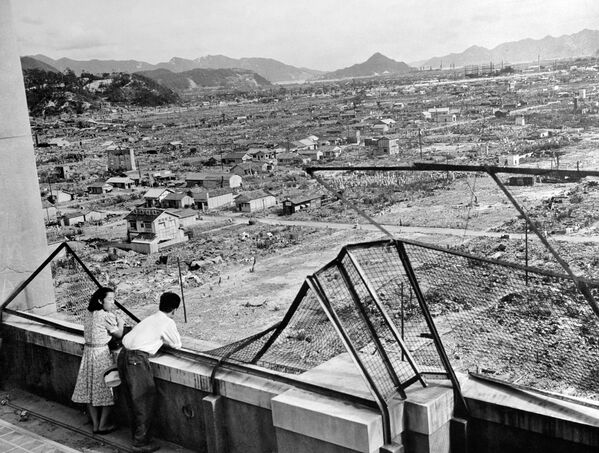 Вид на разрушенную Хиросиму после атомной бомбардировки - Sputnik Южная Осетия