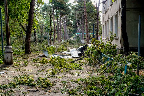 Цхинвал. Пионерский парк. Война 08.08.08. - Sputnik Южная Осетия