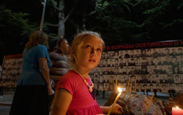 Акция Свечи плачут за людей - Sputnik Южная Осетия