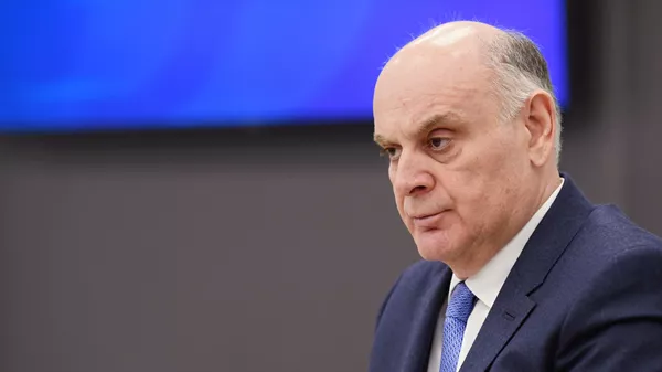 Президент Абхазии Аслан Бжания - Sputnik Южная Осетия