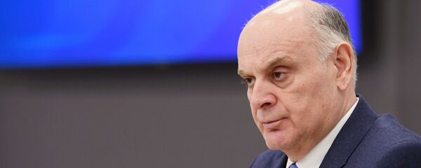 Президент Абхазии Аслан Бжания Президент Абхазии Аслан Бжания - Sputnik Южная Осетия