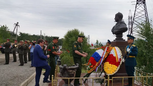 На территории военной базы ЮВО прошли памятные мероприятия, посвященные 12-й годовщине августовских событий - Sputnik Южная Осетия