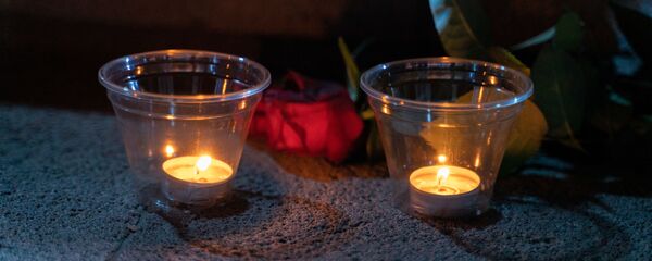 Акция Свеча памяти в честь 12-ой годовщины войны 08.08.08. во Владикавказе. Акция Свеча памяти в честь 12-ой годовщины войны 08.08.08. во Владикавказе. - Sputnik Южная Осетия