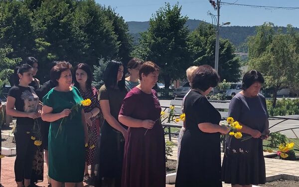 В Дзауском районе Южной Осетии прошли траурные мероприятия - Sputnik Южная Осетия