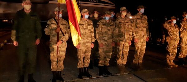Команда Минобороны РЮО прибыла в Новосибирск для участия в Армейских международных играх Армия-2020 - Sputnik Южная Осетия