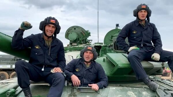 Уникальный дебют – как выступили осетинские военные на Танковом биатлоне Уникальный дебют – как выступили осетинские военные на Танковом биатлоне - Sputnik Южная Осетия