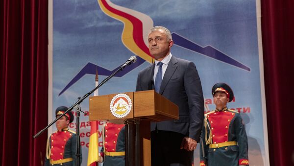 Торжественное собрание в честь 12-й годовщины признания Южной Осетии Российской Федерацией - Sputnik Южная Осетия