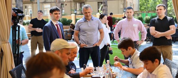 Турнир по шахматам в Цхинвале Турнир по шахматам в Цхинвале - Sputnik Южная Осетия