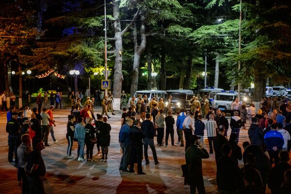 Митинг в Цхинвале - Sputnik Южная Осетия