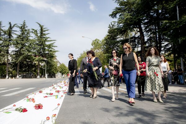 Траурные мероприятия в Цхинвале в память о Бесланской трагедии - Sputnik Южная Осетия