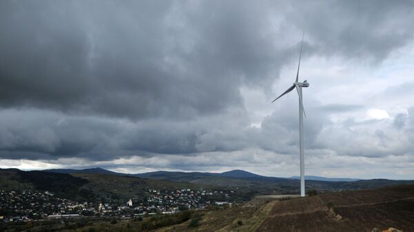 Открытие ветровой электростанции в Карпатах - Sputnik Южная Осетия