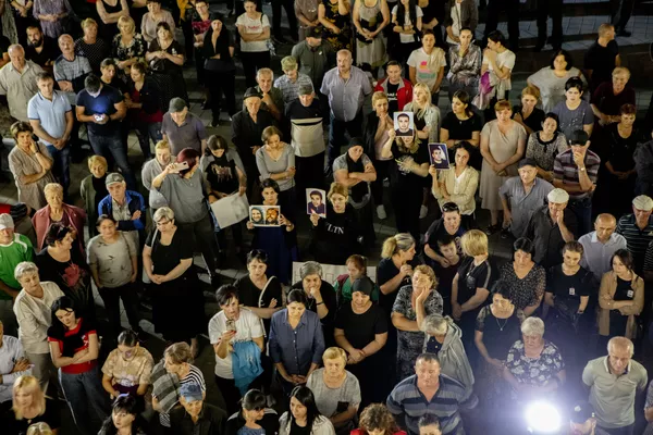 Митинг на Театральной площади в Цхинвале Митинг на Театральной площади в Цхинвале - Sputnik Южная Осетия