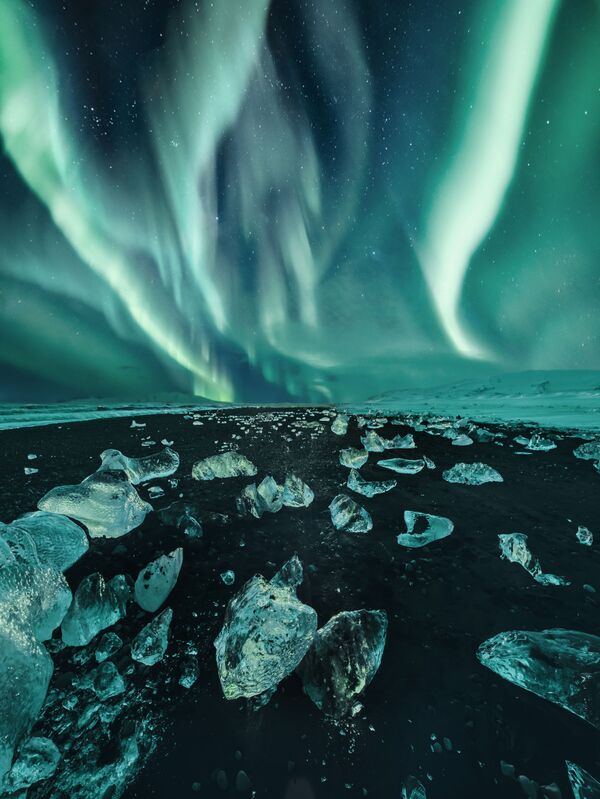 Снимок Iceland российского фотографа Kristina Makeeva, высоко оцененный в категории AURORAE конкурса Insight Investment Astronomy Photographer of the Year 2020 - Sputnik Южная Осетия