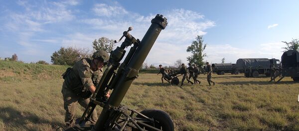 Российские военные уничтожили условного противника в горах Южной Осетии - Sputnik Южная Осетия
