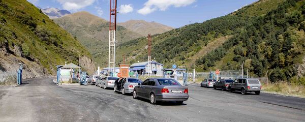 Открытие российско-осетинской границы Открытие российско-осетинской границы - Sputnik Южная Осетия