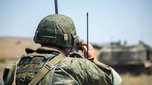 Подразделения ЮВО провели учение по стрельбе и управлению огнем артиллерии в горах Южной Осетии - Sputnik Южная Осетия