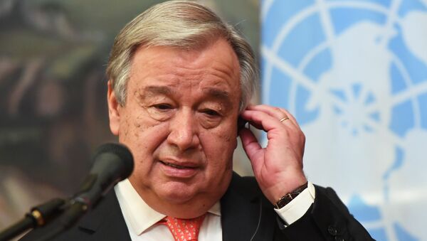 Генеральный секретарь ООН Антониу Гутерреш. Архивное фото.  - Sputnik Южная Осетия
