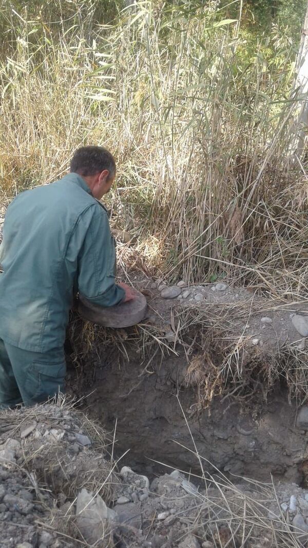 В Цхинвале рабочие наткнулись на противотанковые мины - Sputnik Южная Осетия