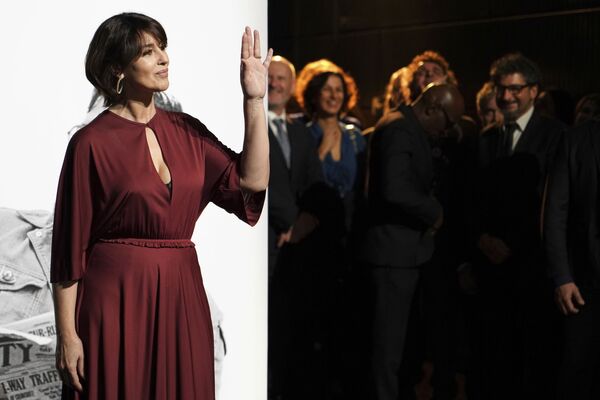 Итальянская актриса Моника Беллуччи на церемонии Lumiere Award во Франции  - Sputnik Южная Осетия