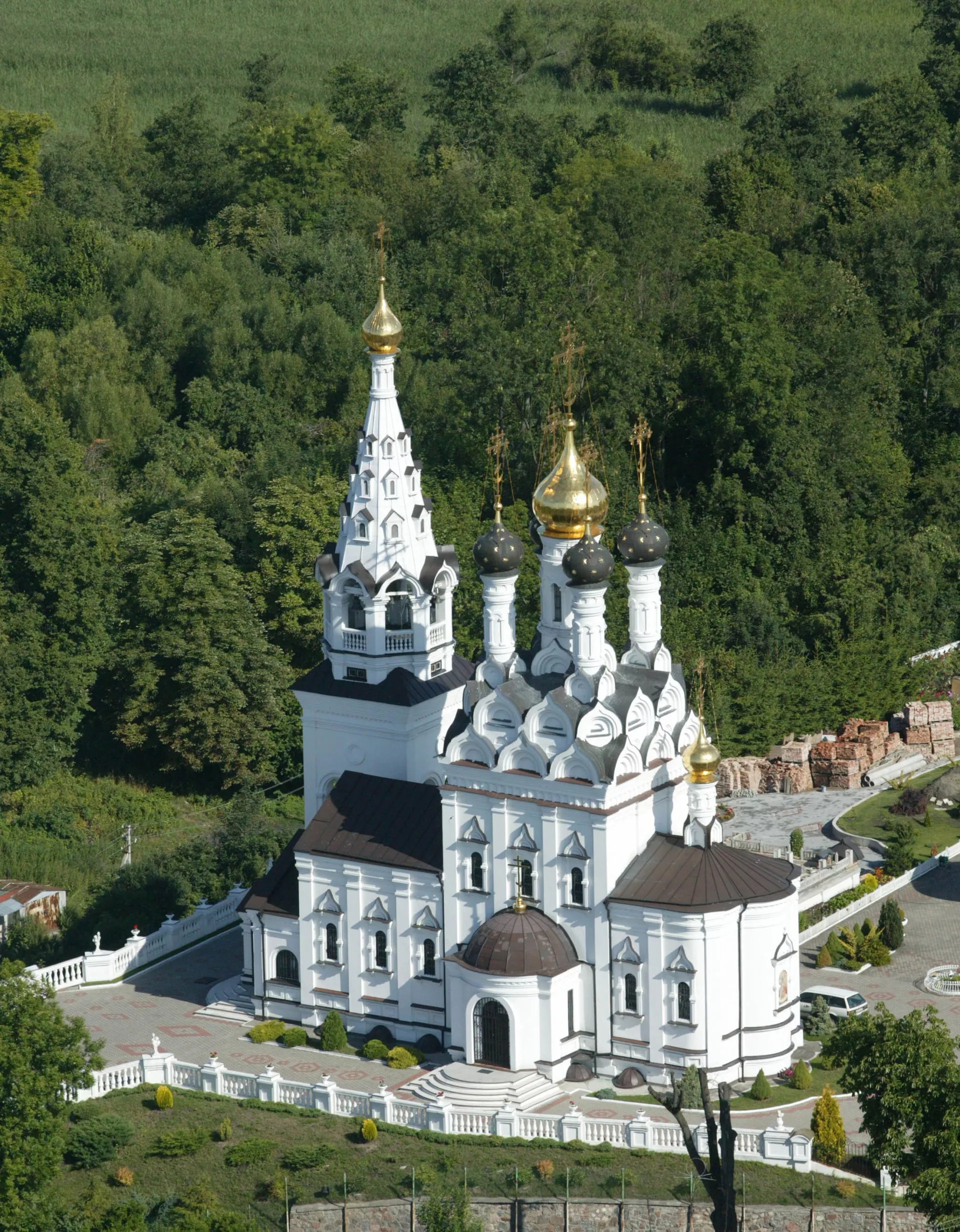 Храм Веры, Надежды, Любови и матери их Софии в приграничном городе Багратионовск Калининградской области.