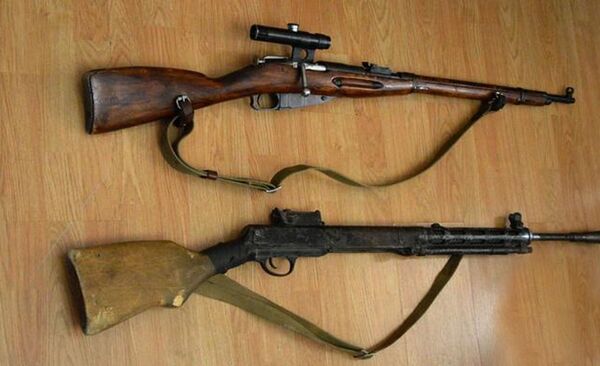 МХМ радта ХИПУ музейӕн Стыр Фыдыбӕстон хӕсты рӕстӕджы винтовкӕ ӕмӕ пулемет - Sputnik Хуссар Ирыстон