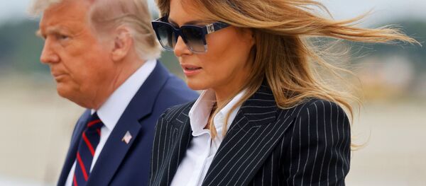 Дональд Трамп и Мелания Трамп - Sputnik Южная Осетия