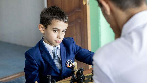 Турнир по шахматам среди школьников - Sputnik Южная Осетия