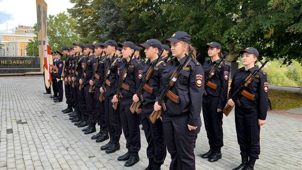 Приведение к присяге курсантов МВД - Sputnik Южная Осетия