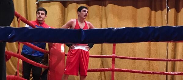 Цхинвайлаг боксер ссис ӕхсӕнадӕмон турниры призер Цхинвайлаг боксер ссис ӕхсӕнадӕмон турниры призер - Sputnik Хуссар Ирыстон